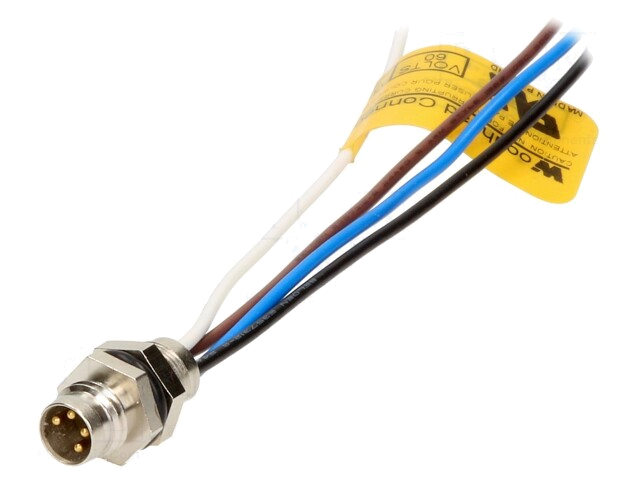 Connector: M8; mannelijk; PIN: 4; met kabels; contact; Nano-Change Connector: M8; mannelijk; PIN: 4; met kabels; contact; Nano-Change